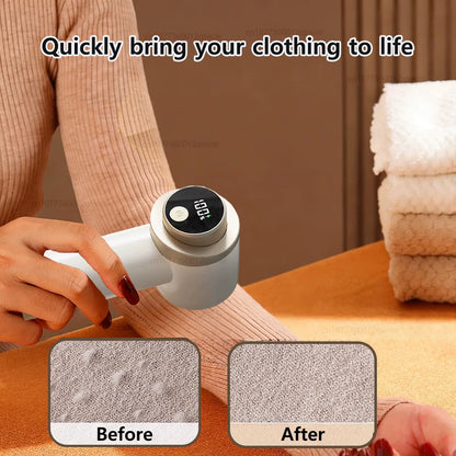 Lint Remover for Clothing Electric Pellet Fluff Remover Portable Rechargeable Fabric Shaver Removes Lint from Clothes
