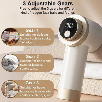 Lint Remover Professional Electric Lint Remover for Clothes USB Rechargeable Clothes Lint Shaver Machine Hair Ball Lint Trimmer
